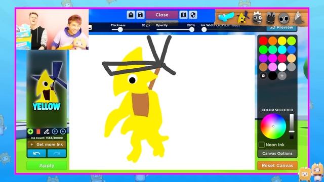INSANE ROBLOX DRAWING BATTLE! (BEST FRIENDS CHALLENGE!) смотреть онлайн