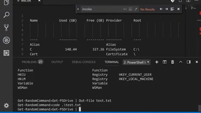 Random PowerShell: Out-File смотреть онлайн