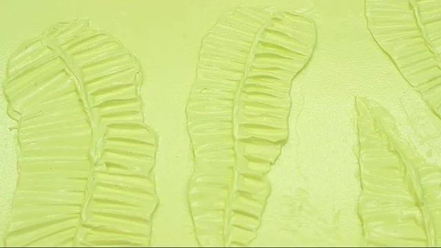 Отделка стен своими руками. Узор "Объемные Листья" из декоративной штукатурки смотреть онлайн