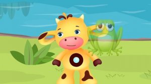 Tiny Love. Герои Тини-лав изучают цвета на разных примерах.