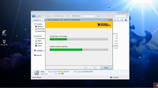 procedure to install Xilinx-2018 ISE 14.7 for Windows 7 OS смотреть онлайн