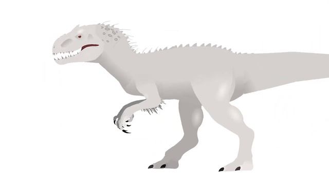 Jurassic World Indominus Rex test - Stick-node animation смотреть онлайн