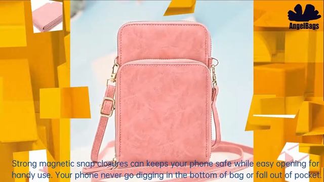 Womens Crossbody Bag Small Cellphone Shoulder Purse Travel Card Wallet Handbag смотреть онлайн