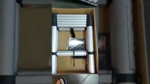 Самая надежная и удобная телескопическая #стремянка Telesteps 2.3 м для настоящих профессионалов.