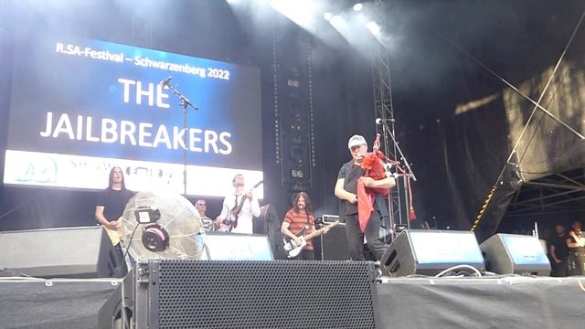 The Jailbreakers - It's A Long Way To The Top [ ESA Festival Schwarzenberg - 18 - 6 - 2022 ]
