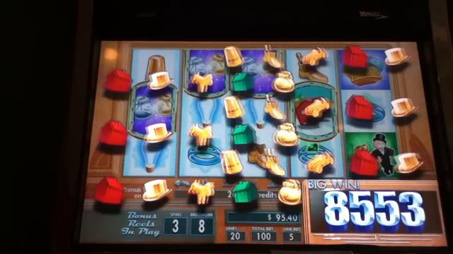 Monopoly Bonus City 5 cent slot (Delta Downs) смотреть онлайн