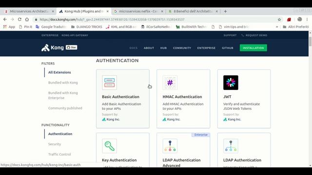 introduzione a kong api gateway смотреть онлайн