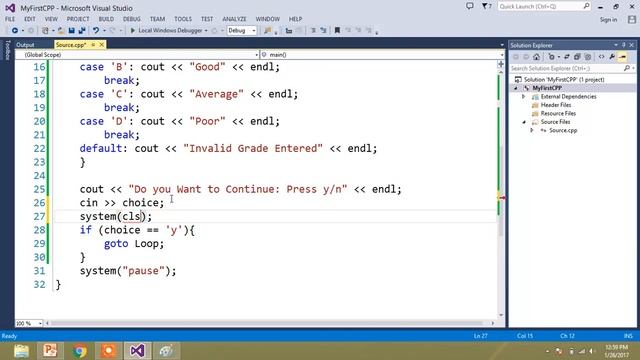 Goto and Switch Statements in C++ Programming Language смотреть онлайн