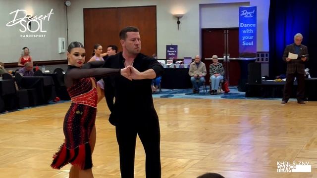ALISA SELEZNOVA and ANDY FITZGERALD, Pasodoble | Pro/Am Closed Silver B | Desert Sol DanceSport 202 смотреть онлайн