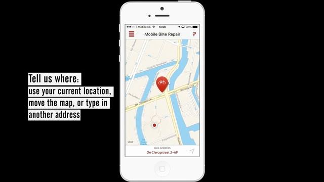 FlatTire for iOS - Get your bike fixed on location in Amsterdam! смотреть онлайн