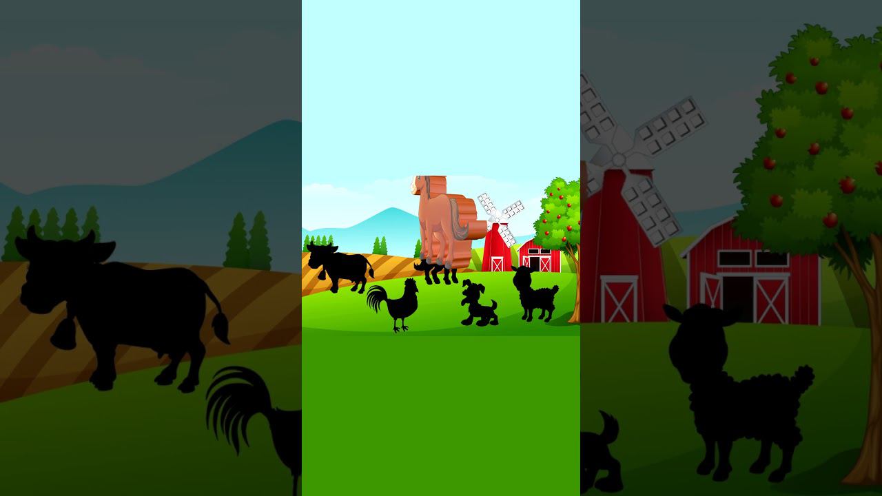 Веселая ферма - Лошадка - Развивающий мультик для детей про животных #мультики #развивающиемультики смотреть онлайн
