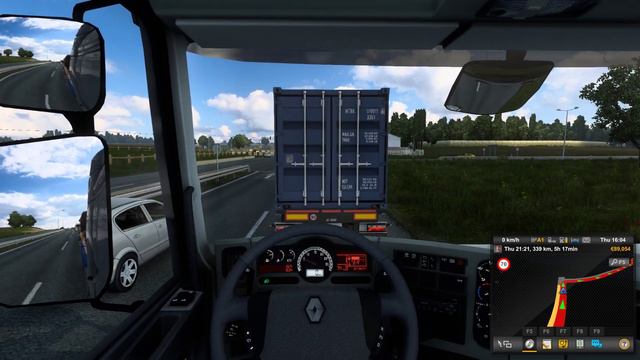 Bialystok (PL) to Debrecen (H) - Euro Truck Simulator 2 with Xbox Controller смотреть онлайн