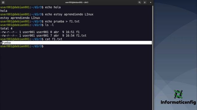 Curso de Linux desde cero para principiantes | COMANDOS IV - mkdir, cat, touch, cp (video 7) смотреть онлайн