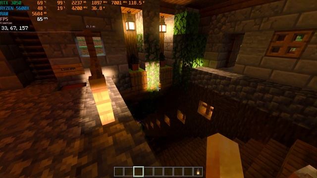 RTX 3050 Minecraft RTX | RYZEN 5 5600X | Defined PBR RTX Texture Pack | ULTRA GRAPHICS | DLSS смотреть онлайн