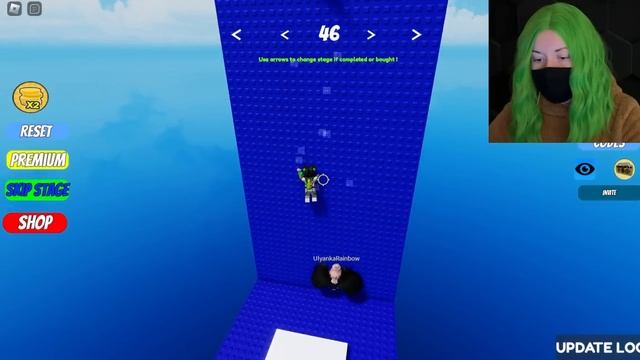 ОББИ В НЕБО, НО УРОВНИ С КАЖДЫМ РАЗОМ ВСЕ СЛОЖНЕЕ! Roblox The Impossible Obby смотреть онлайн