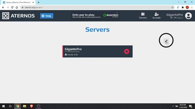 How to delete a aternos server (2021 latest) смотреть онлайн