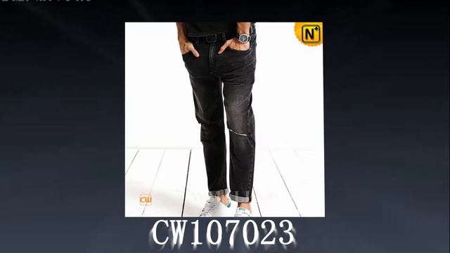 CWMALLS® Mens Stretch Ripped Jeans CW107023 www.cwmalls.com смотреть онлайн