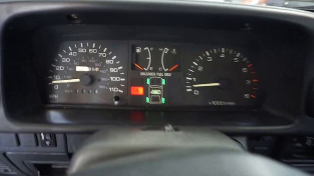 Subaru Justy 4WD test смотреть онлайн