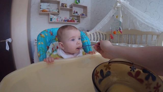 Питание малыша 7 месяцев.