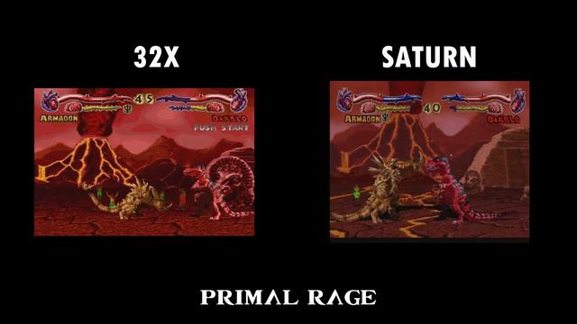 All 32X Vs Saturn Games Compared Side By Side смотреть онлайн