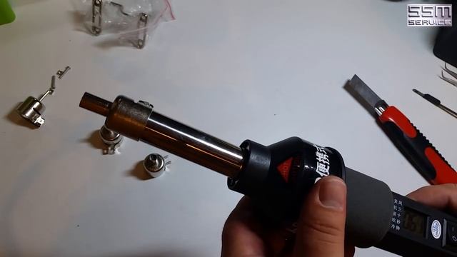 Крутой недорогой паяльный фен с Aliexpress смотреть онлайн