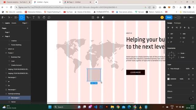 Figma bank website creation model design UX Elemens смотреть онлайн