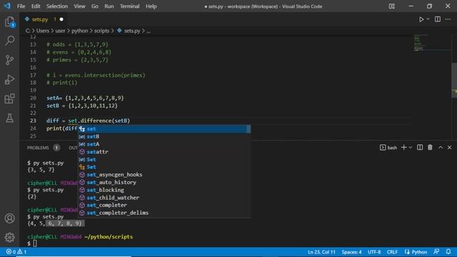 Python sets All you need to Know - Advanced Python - Programming Tutorial смотреть онлайн
