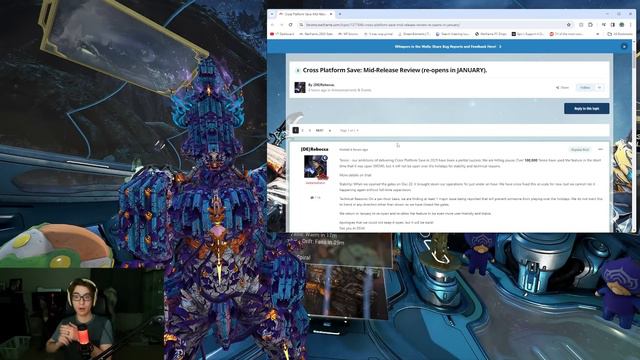 Warframe 100,000+ Cross Save Users Signed Up! смотреть онлайн