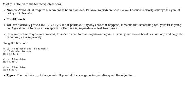 Code Review: Merge Sort implementation in Java (3 Solutions!!) смотреть онлайн