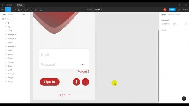 Android Login Screen UI Design | Android Studio | Figma смотреть онлайн