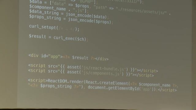 Using React js with PHP смотреть онлайн