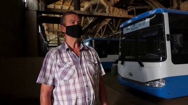 В Усть-Каменогорске на маршруты начали выходить новые автобусы смотреть онлайн