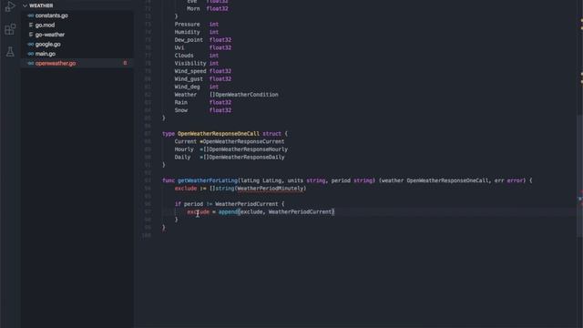 Learn Go: Building a command-line weather app смотреть онлайн
