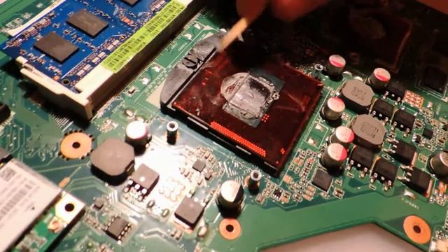 Разборка ноутбука Asus x54h (disassembly and fan cleaning Asus X54H) смотреть онлайн