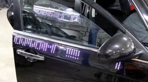 бегущая строка на автомобиле