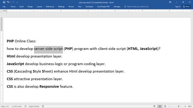 004a how to develop server side script php program with client side script html, javascript03 смотреть онлайн