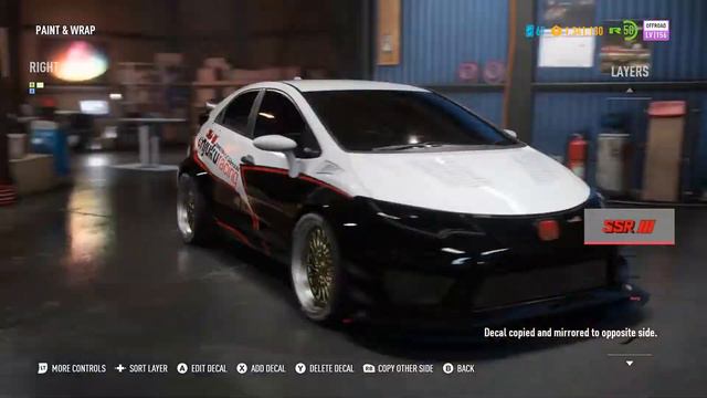 Need for Speed Payback - Civic 2017 (Speed Build) смотреть онлайн