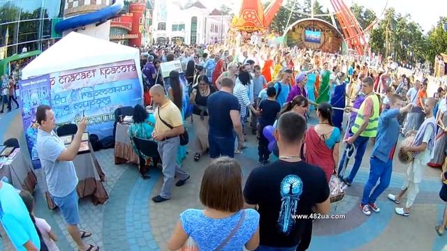 5 Фестиваль Ведической культуры, Ратха ятра,  Праздник колесниц в Харькове, обряд