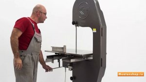 Пила ленточная напольная КТ 400  Обзор пилы