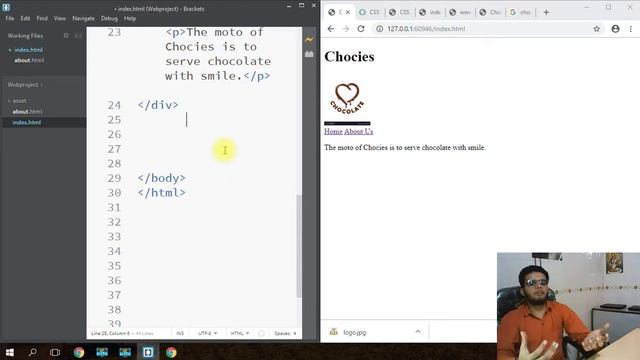 01.Web designing full course in hindi by Nikhil Pareek | Basic HTML to build a business website. смотреть онлайн