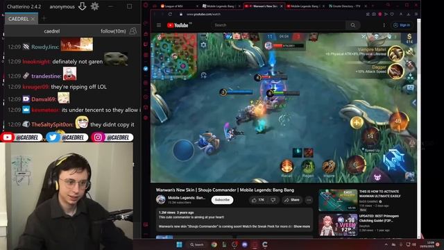 Caedrel Reacts To Mobile Legends: Bang Bang смотреть онлайн