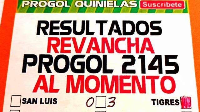 Progol Revancha 2145 Resultados al Momento DOMINGO 02 | Progol 2145 DOMINGO 02 | #progol2145 смотреть онлайн