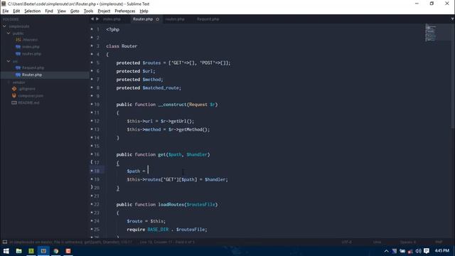 Router Class смотреть онлайн