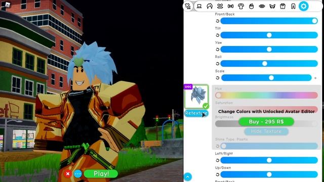 How to make Dio from JoJo's Bizarre Adventure | Robloxian High School смотреть онлайн