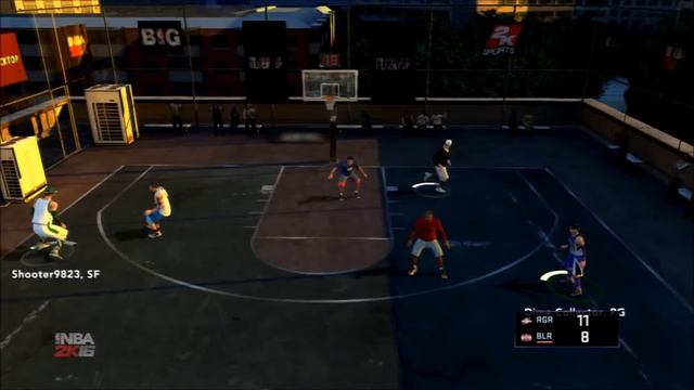 NBA 2K16 PS3 Blacktop: Back 2 Back 3s For The Lead Featuring Shooter9832 смотреть онлайн