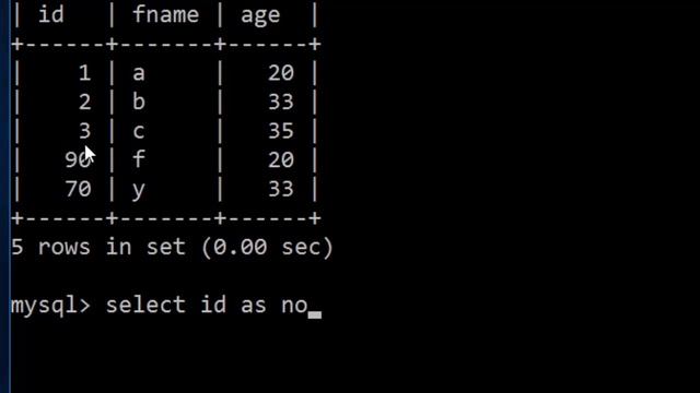 11 - sql aliases تغيير اسم الحقل عند العرض فقط смотреть онлайн