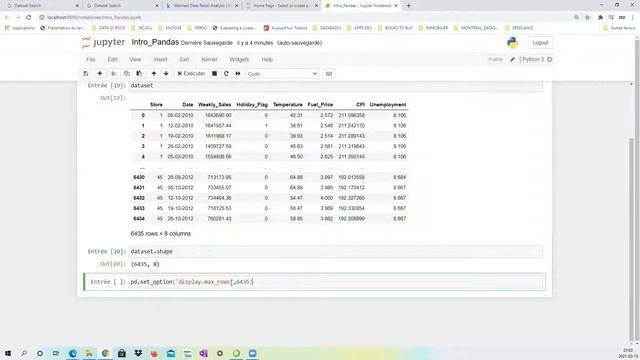 Python #4 Introduction à Pandas смотреть онлайн
