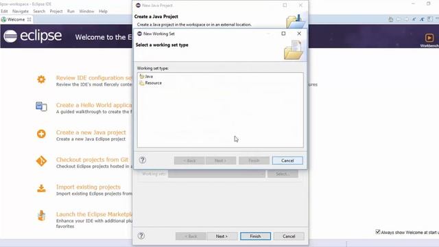 How to create Java Project in Eclipse | Lesson 9 смотреть онлайн
