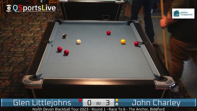 Glen Littlejohns v John Charley | #8ballpool #blackballrules #qsportslive #ndtour смотреть онлайн