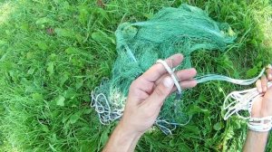 Кастинговая сеть из капронового сетеполотна